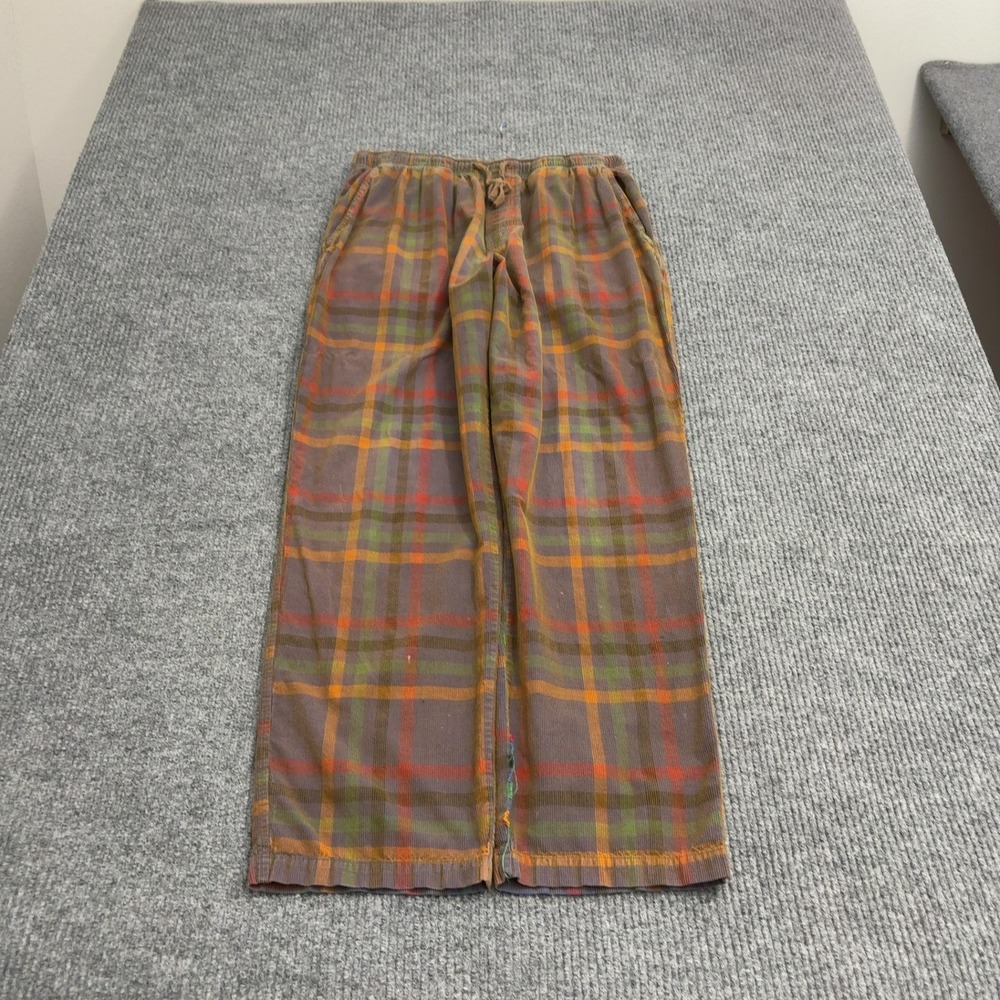The Territory Ahead Pants Mens L Multicolor Cotton Corduroy Plaid Gorpcore Style
